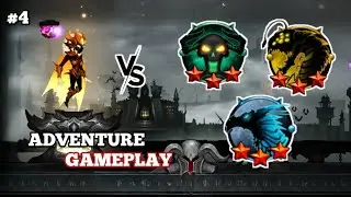RAVEN || STICKMAN LEGENDS ADVENTURE GAMEPLAY PART 4 