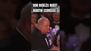 Don Rickles best ever  roast for Martin Scorsese #funny #comedy