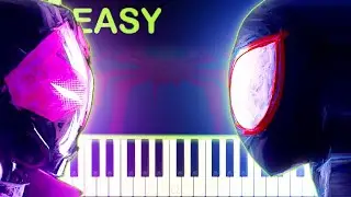Am I Dreaming | Spider-Man: Across the Spider-Verse - EASY Piano Tutorial