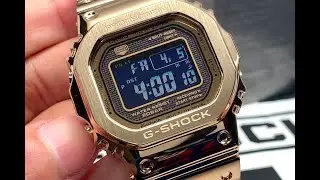 Gold G-Shock! GMWB5000 Review and Unboxing! Awesome Design