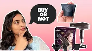 AGARO HD-1120 honest #review | Worth buying or not | budget friendly hairdryer under 1500Rs
