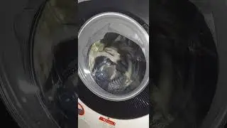 🔉 LAUNDRY ASMR 🎊 Hoover H-Wash&Dry 500 HDQ 4119AMBS/1-S | Guest Beddings Wash