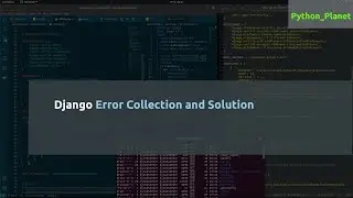 Django TemplateSyntaxError/Staticfiles Error and Solution