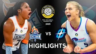 Omaha Supernovas VS Indy Ignite | HIGHLIGHTS | PVF 2025