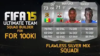 FIFA 15 | FLAWLESS OP SILVER TEAM for UNDER 100k! Squad Builder #21