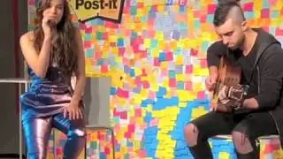 Hailee Steinfeld Acoustic Performance at Post-it Brand Back to School Kick Off