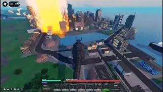 jugando baño de sangre Kaiju # roblox