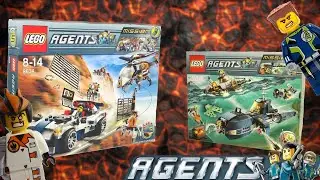 ЛЕГО АГЕНТЫ - ИСТОРИЯ СЕРИИ И ОБЗОР ВСЕХ НАБОРОВ 2008 / LEGO AGENTS
