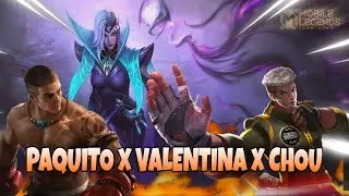 32# PAQUITO-VALENTINA-CHOU.exe | MOBILE LEGENDS Funny Meme Gameplay | Valentina | Classic
