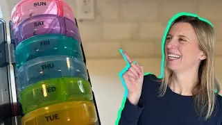 Never Forget Your Medication Again with this 7-Day Pill Organizer