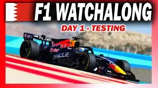 🔴 F1 Watchalong - DAY 1 TESTING - with Commentary & Live Timings
