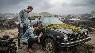 Full Restoration of a Rusted 1977 Honda Civic Hi Deluxe | Abandoned to Like New