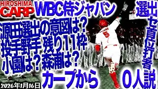 キャンプインまであと半月！【広島カープ】各選手、自主トレは順調のようです（2026/1/16）