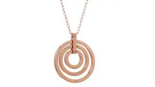 Swarovski Medium Circle Pendant NecklaceSKU:9000390