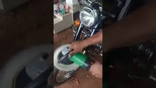 high quality polishing work #polishing #buffing #service #bullet #royalenfiled #painting #youtube