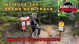 We rode the brand new Watts occurring at bike park wales 