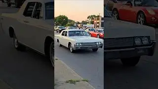 1967 Lincoln Continental Classic Car Drive By Engine Sound Woodward Dream Cruise 2025