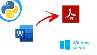 How to convert Microsoft Word file to PDF on Windows Server running on Google Cloud Platform.