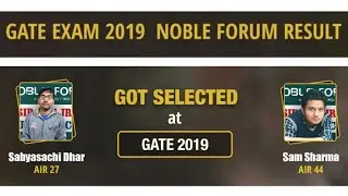 AIR 27 | GATE 2019 MATH'S | AIR 27 | Sabyasachi Dhar | Regular Batch