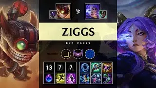 Ziggs Carry vs Yunara - EUW Master Patch 25.17