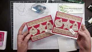 Gingerbread and Peppermint Suite Card Stampin Up