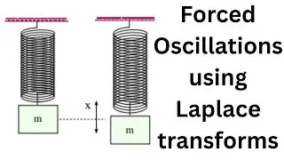 Laplace Transform for a Forced Harmonic Oscillator Equation \ Belief physics