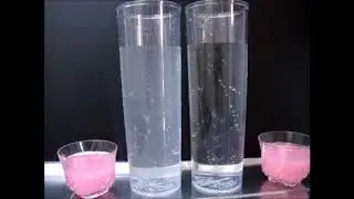 Simulated dirt adsorption experiment (floating separation)