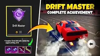 DRIFT MASTER ACHIEVEMENT BGMI & PUBG | COMPLETE 1 CIRCLE DRIFT WITH A VEHICLE THAT SUPPORTS DRIFT