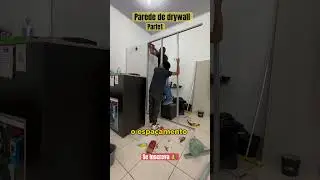 Como fazer uma parede de drywall parte 1 #drywall #parede #reforma #casa #pedreiro