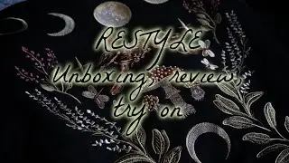RESTYLE 🌱 Moon Phases Hoodie 🌱 Unboxin, review, try-on