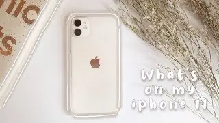 what’s on my iPhone 11 ☁ | productivity apps, muslim apps etc. + guide for the new ip user ✨
