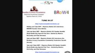 Reprieve Media CIC Meets BROW4 Founder Anna Dutton - UNESCO World Radio Day 2020