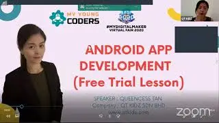 #mydigitalmaker Virtual Fair - Android App Development, 10 Oct Trial Class