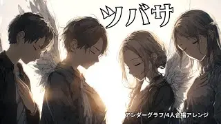 【イヤホン推奨】ツバサ｜アンダーグラフ 4人合唱×ピアノアレンジ【平成×令和アニソン「無職転生」】