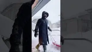 Nagpala ako ng snow #videos #japan #life #snow