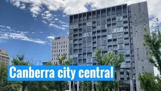 Summer walk Canberra city central| Australian Capital Territory | Canberra Australia 🇦🇺