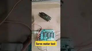 l239d testing #servomotors #l239d #diyprojects #motordriver #motortest #aurdino #robot #motorshield