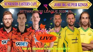 Sunrisers Eastern Cape vs Joburg Super Kings 24th Match #sunriserseasterncape #joburgsuperkings