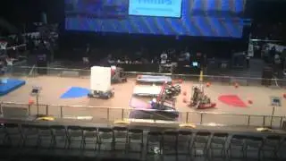 LSRHS Warrior Robotics practice number 1 - Boston FIRST 2012