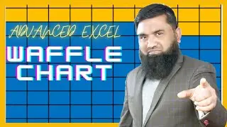 data visualization  how to create a waffle chart in excel