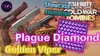 Cold War ALL PISTOLS PINK DIAMOND & Golden Viper Camos Showcase/Weapon Inspect!