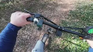 &Uuml;berlebt der g&uuml;nstige Powerscooter im Offroad ? Halo Knight T104
