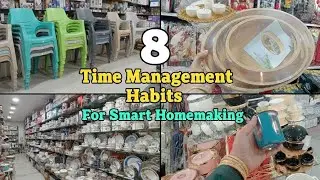 8-Smart Time Management Tips For Working Women/Housewives🧕 | Make Yr Homemaking Easier |