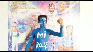 #MATCHDAY MUMBAI INDIANS vs RR || IPL 2020 ||super fan Rohit sharma