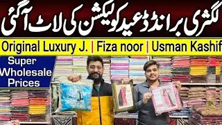 Luxury Branded Designer Wear Dresses Super Wholesale | J. | Usman Kashif | Fiza Noor |
