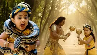 अघासुर बन गया काल! कान्हा से हुआ तगड़ा सामना ! || Yashomati Maiyaa Ke Nandlala ||
