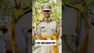 CISF sub inspector.#viralvideo #cisf #army #police
