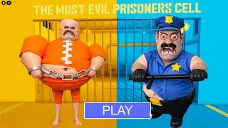 BARRY PRISONER VS COP BRUNO PRISON RUN! New Obby Update All Bosses All Morphs #Roblox