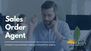 Get Started with AI Agents: Sales Order Agent