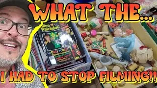 This Is SO Overwhelming | CRAZY Crowded Fleamarket | Shop For Vintage & Antiques | Springfield Ohio